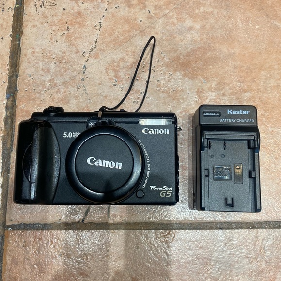 Canon power shot g5 camera - Picture 2 of 7